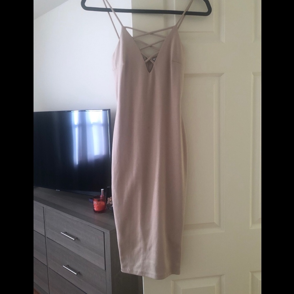 Nude Colored Dress
